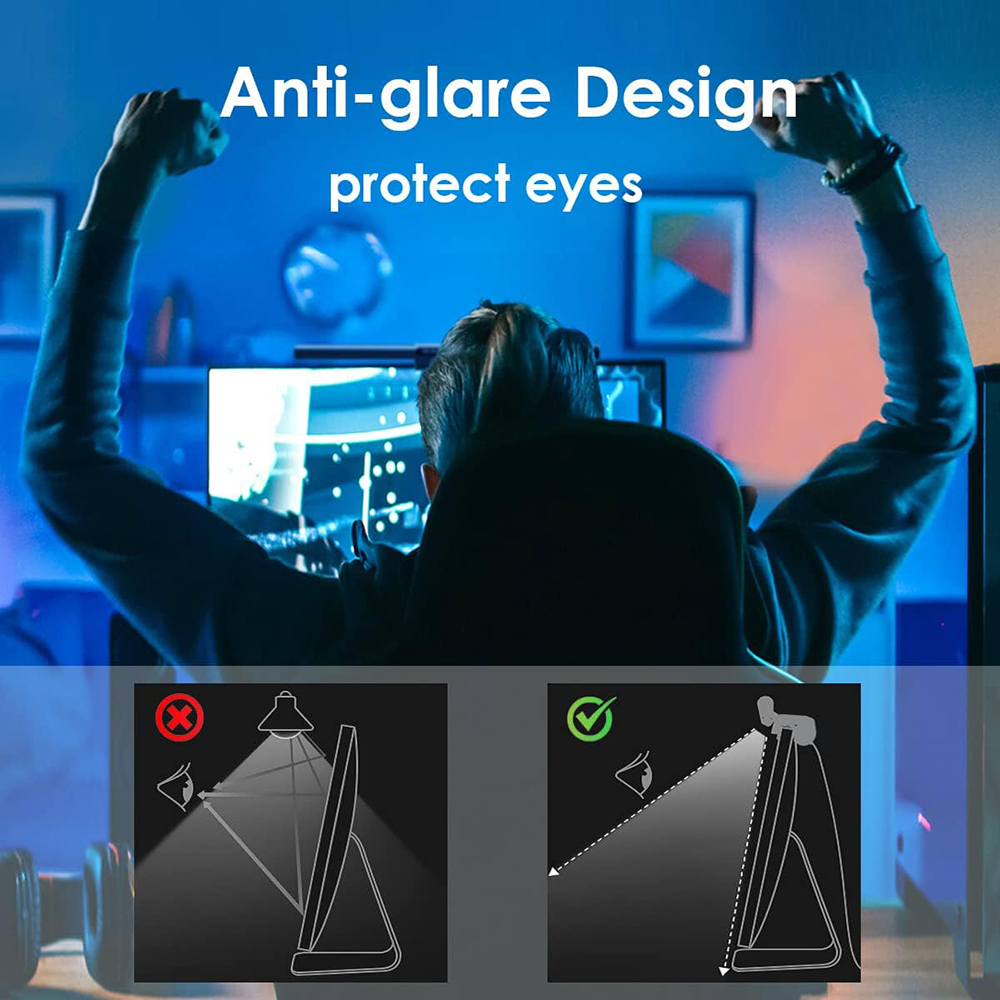 Wiscolor RGB LED Monitor Light - đánh giá và giá Pc Gaming Desktop