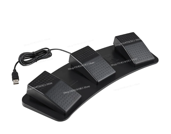 USB 3-Pedal Foot Switch Progra - đánh giá và giá Usb Foot Pedal Gaming