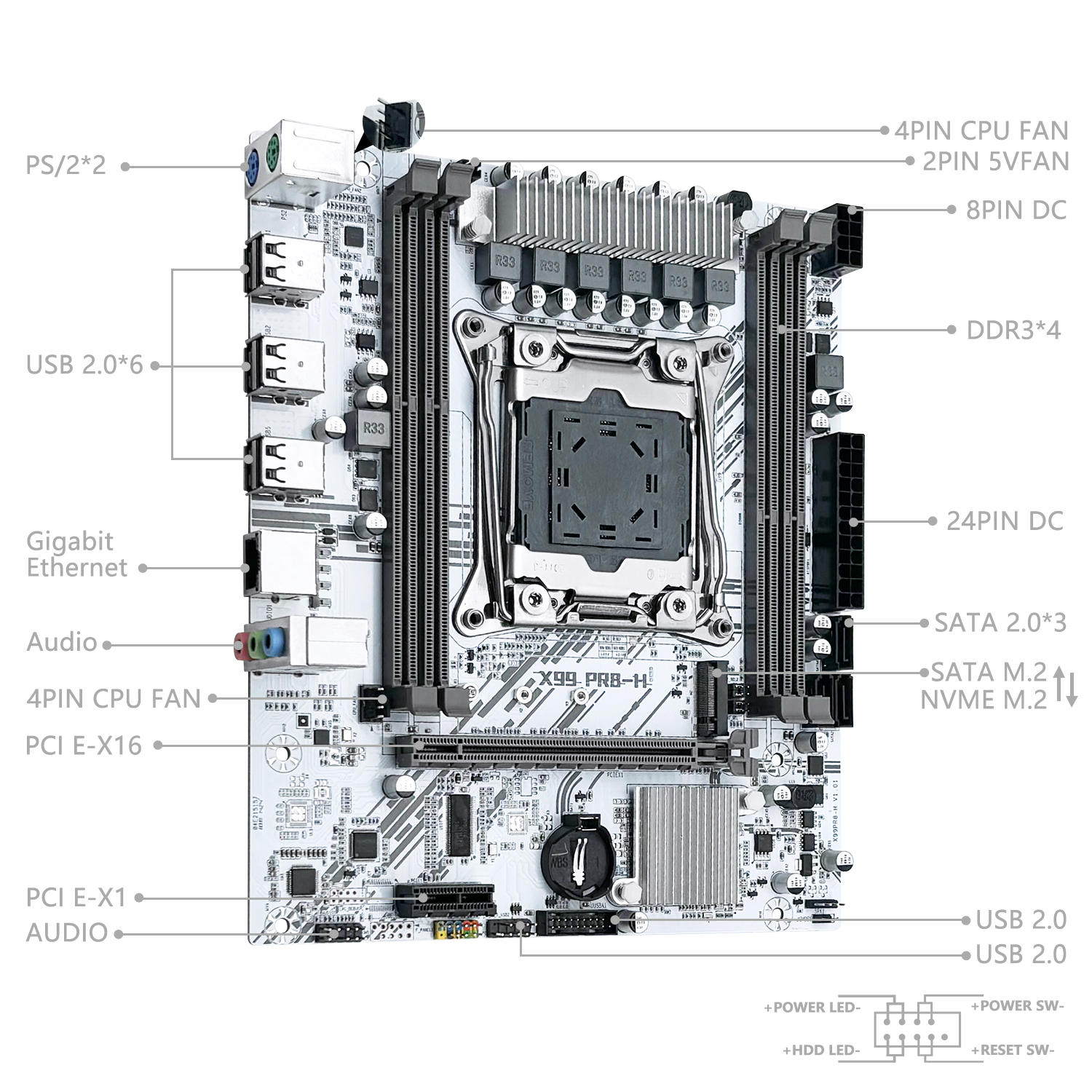 MACHINIST X99 Motherboard Inte - đánh giá và giá Pc Gaming Xeon