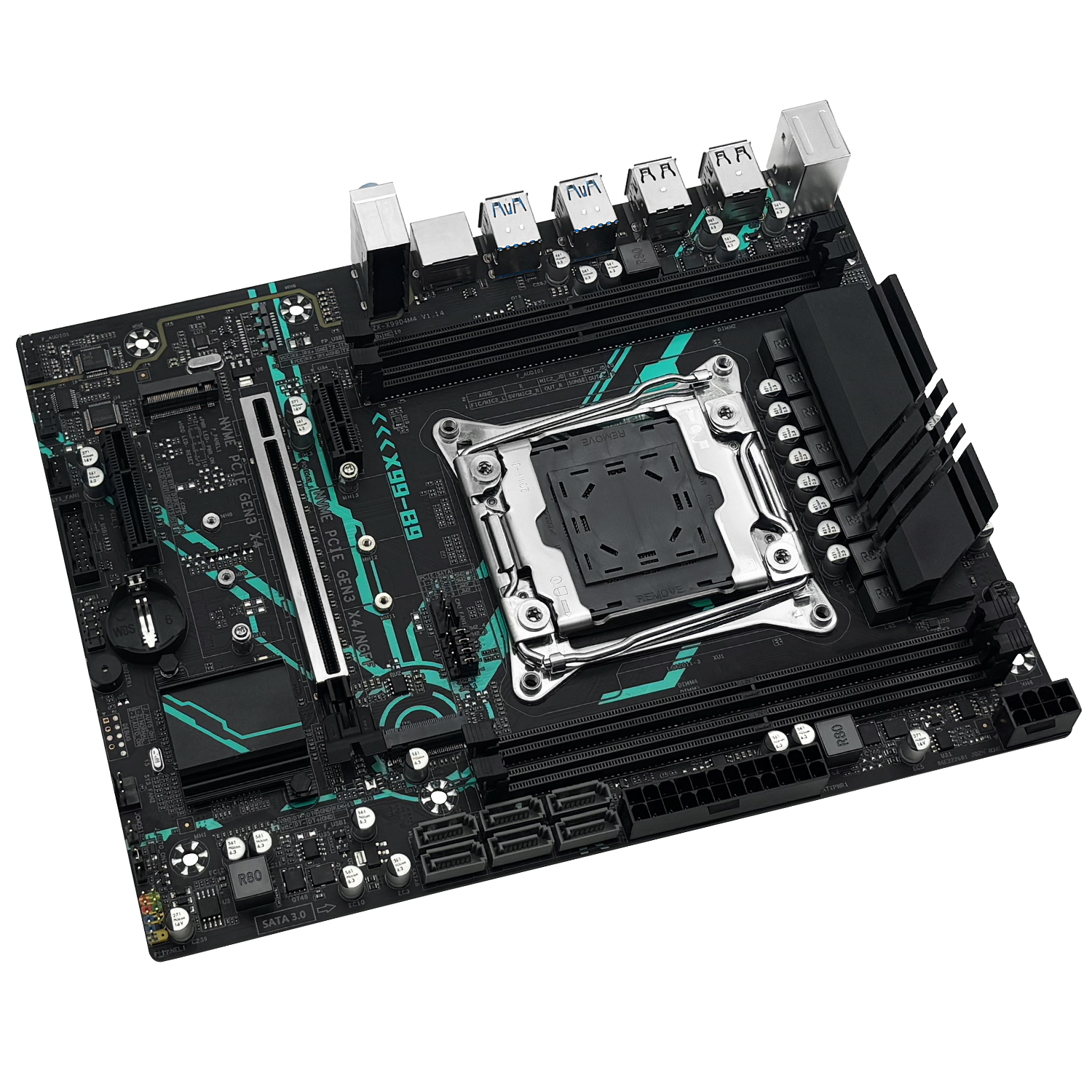 MACHINIST X99 B9 LGA2011-3 Mot - đánh giá và giá Pc Gaming Xeon