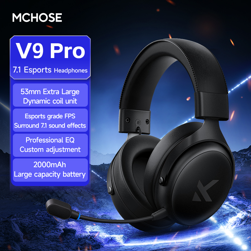 MCHOSE V9 Pro Headset with Mic - đánh giá và giá Pc Gaming Earphones