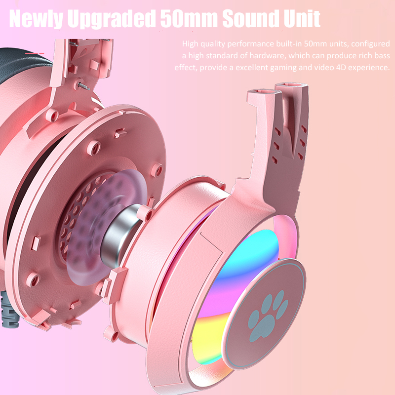 Cute Cat Ear Gaming Headphones - đánh giá và giá Pc Gaming Earphones