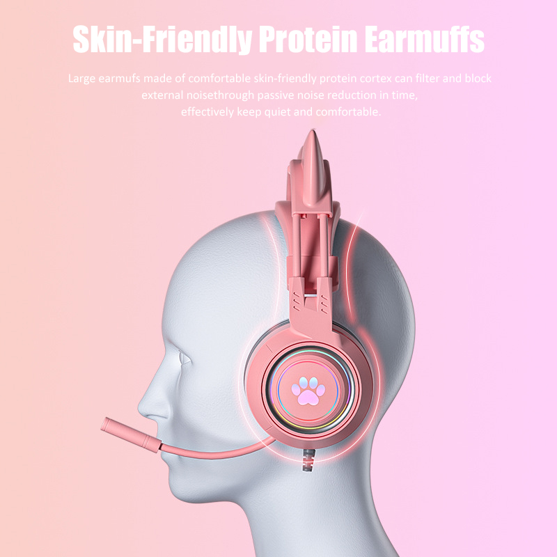 Cute Cat Ear Gaming Headphones - đánh giá và giá Pc Gaming Earphones