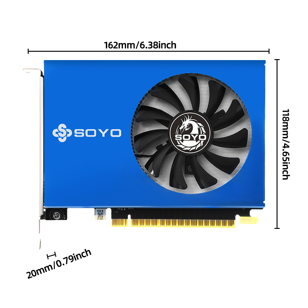 SOYO NVIDIA GeForce GT 730 4GB - đánh giá và giá Pc Gaming Graphics Card