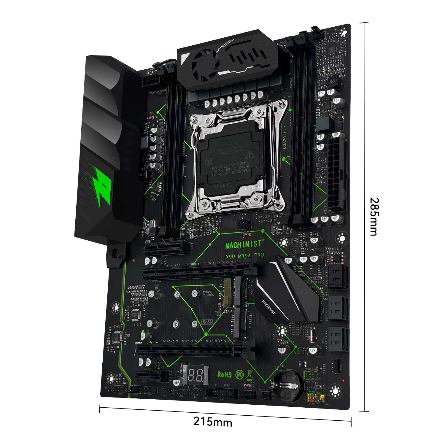 MACHINIST X99 motherboard MR9A - đánh giá và giá Pc Gaming Xeon