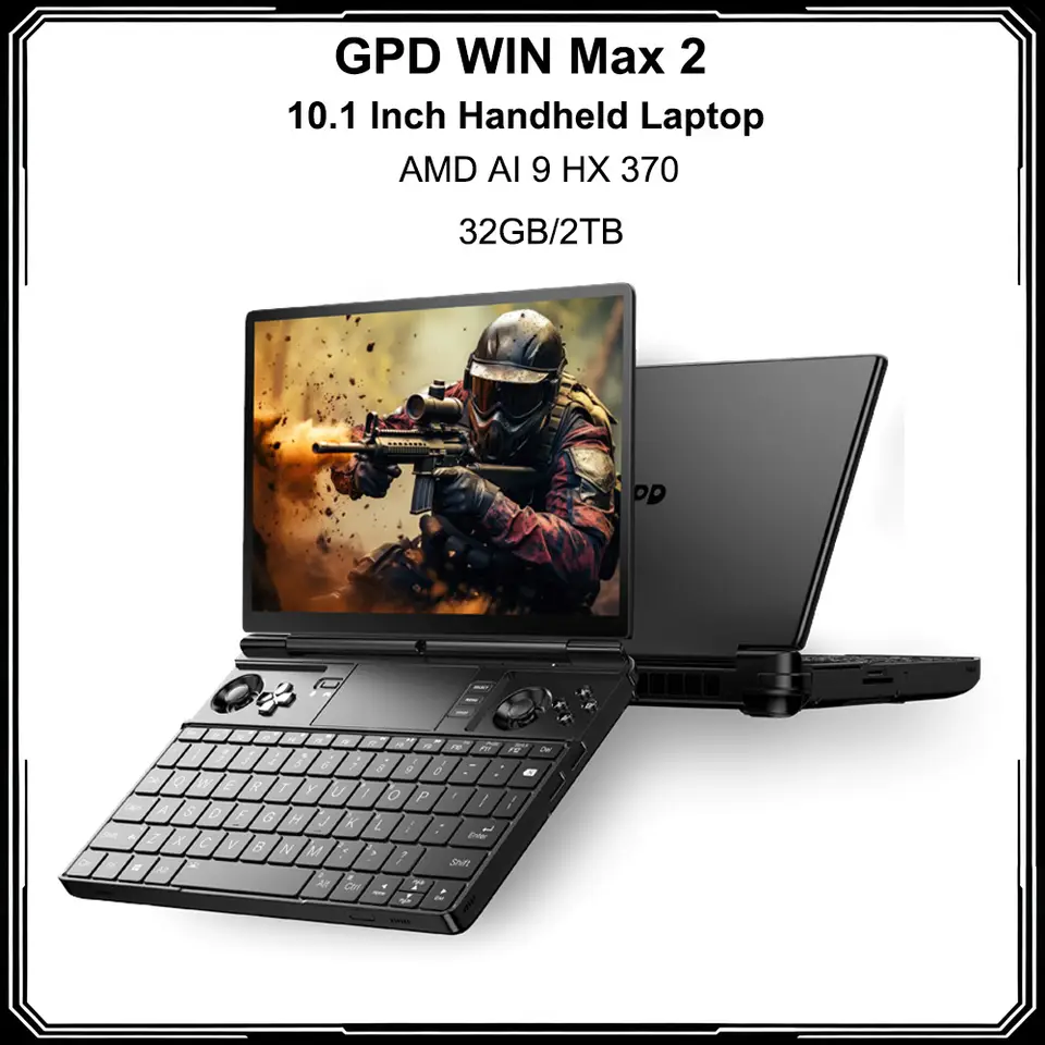 Trendy Icon GPD 2025 WIN Max 2 - đánh giá và giá Pc Gaming Ram 32Gb
