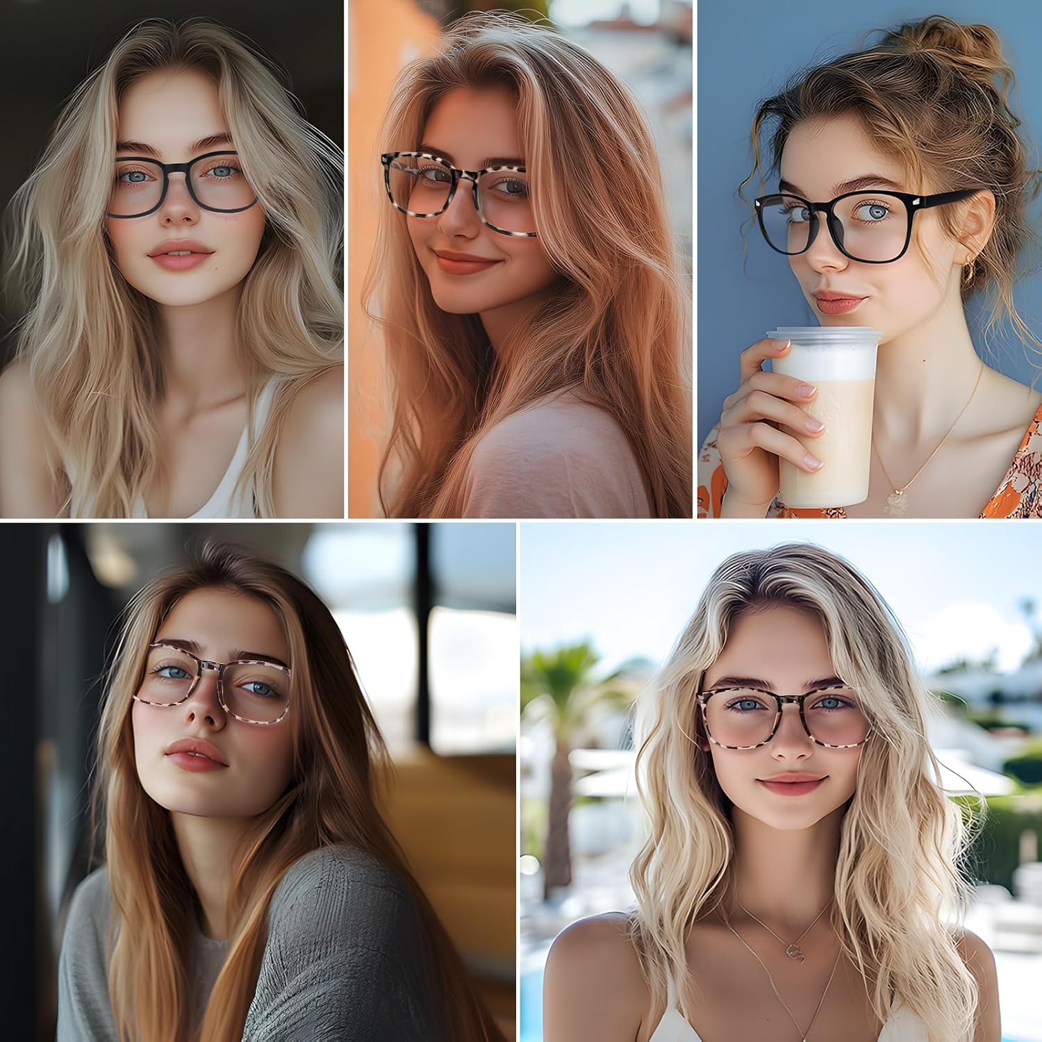 5-Pack Blue Light Blocking Gla - đánh giá và giá Gaming Glasses Blue Light