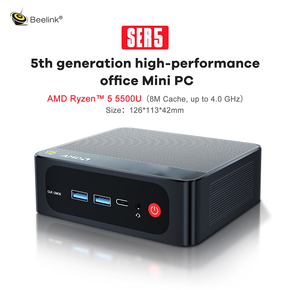 Beelink SER5 Mini PC AMD Ryzen - đánh giá và giá Pc Gaming Ryzen