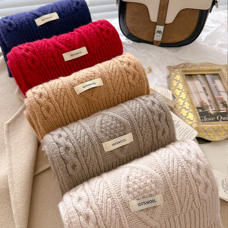 Luxury 100% Wool Scarf Women M - đánh giá và giá Cable Management Sleeve