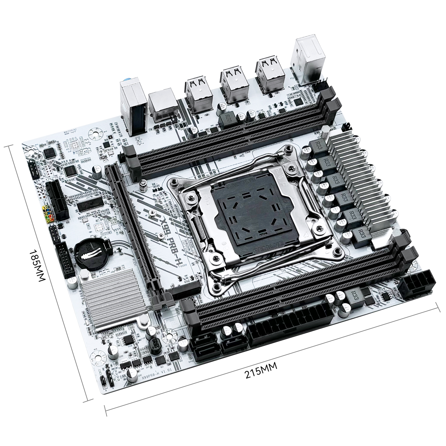MACHINIST White X99 Motherboar - đánh giá và giá Pc Gaming Xeon