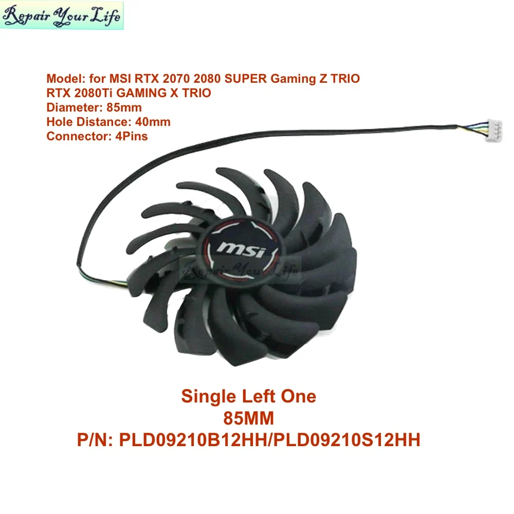PC VGA Cooling Fan for MSI RTX - đánh giá và giá Pc Gaming Graphics Card