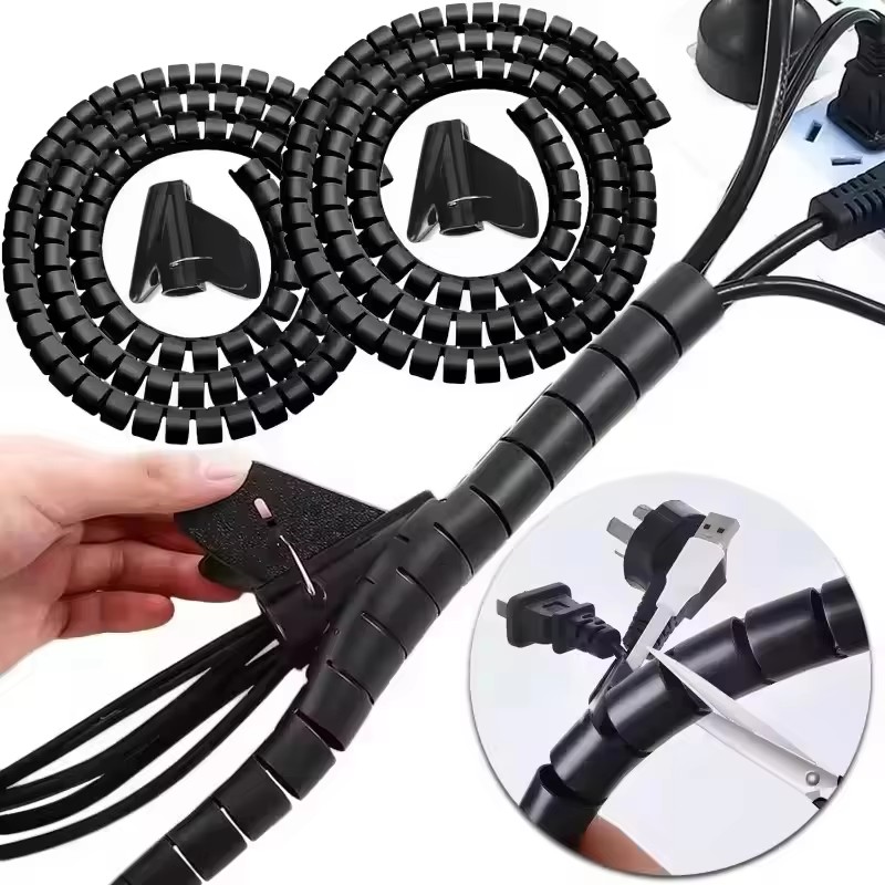 Cable Tube Sleeve Flexible Cor - đánh giá và giá Cable Management Sleeve