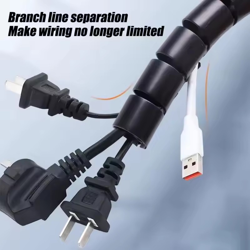 Cable Tube Sleeve Flexible Cor - đánh giá và giá Cable Management Sleeve