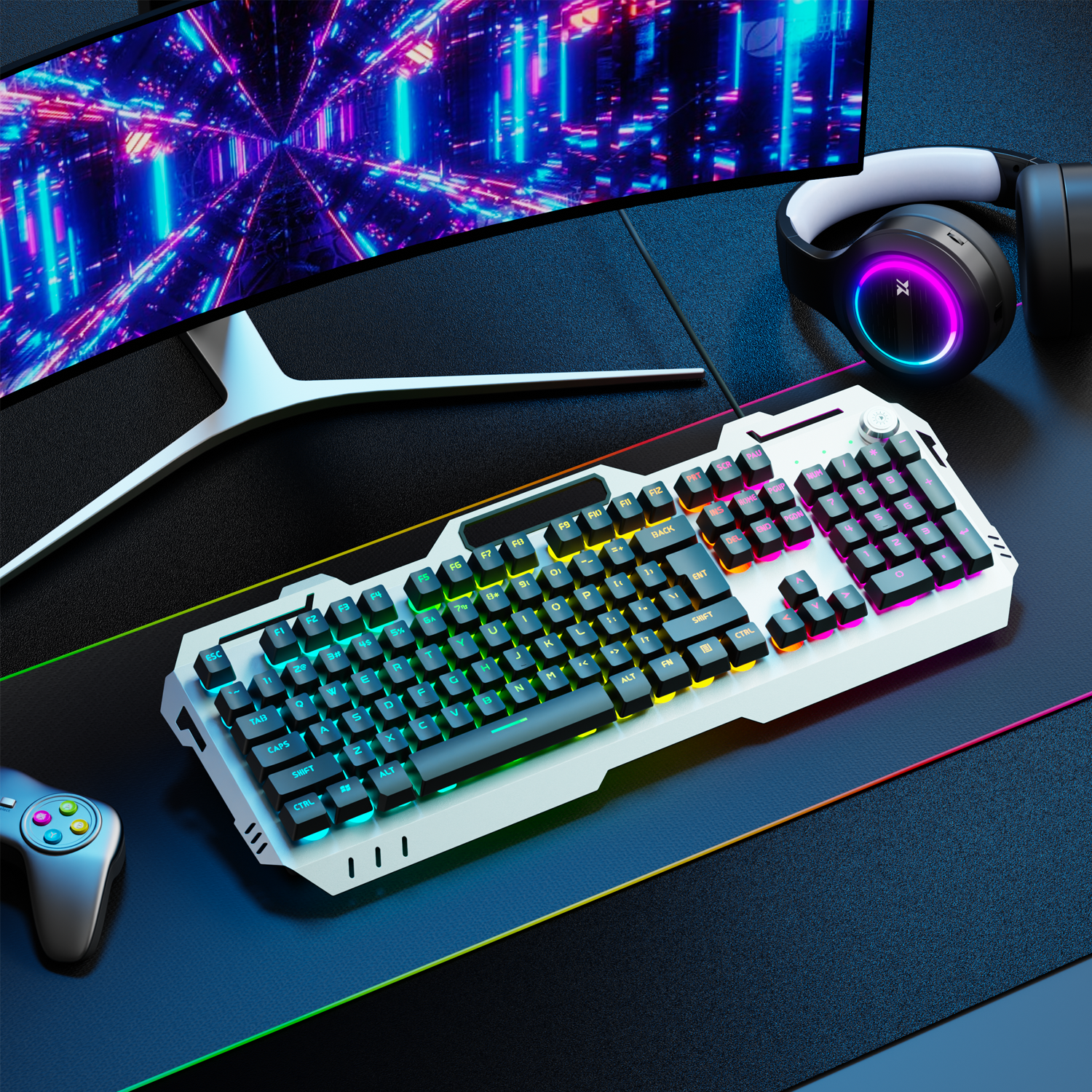 EWEADN Silent Gaming Keyboard, - đánh giá và giá Pc Gaming Desktop