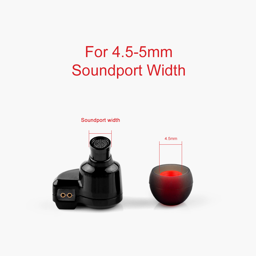 KZ TRN QKZ 3Pairs (6pcs) Spong - đánh giá và giá Cable Management Sleeve